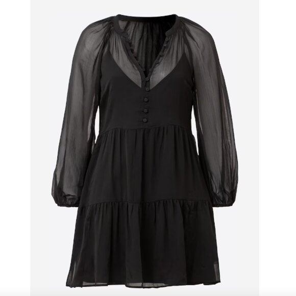 Abercrombie & Fitch Black dress - XS - Picture 2 of 4